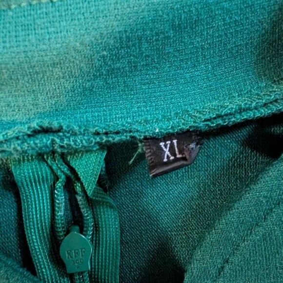 Chic Teal Retro Fit Flare Midi Dress Keyhole Modest Elegant Comfortable Size XL - Picture 9 of 10